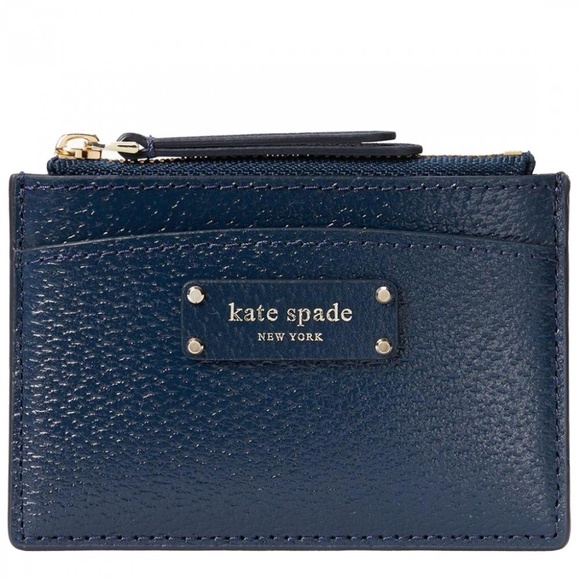 kate spade Handbags - Kate Spade Jeanne card wallet Petrol Blue - NWT